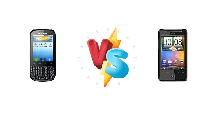 Motorola SPICE Key vs HTC Aria