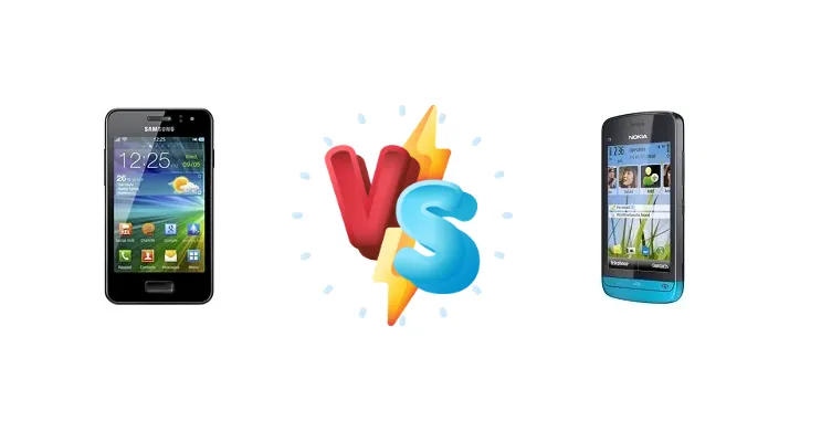 Samsung Wave M S7250 vs Nokia C5-03