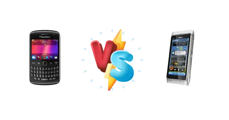 BlackBerry Curve 9360 vs Nokia N8