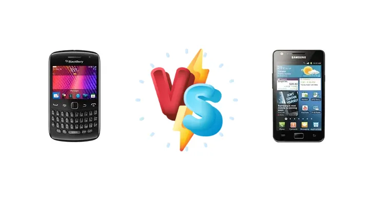 BlackBerry Curve 9360 vs Samsung Galaxy S II 4G I9100M