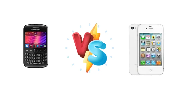 BlackBerry Curve 9360 vs Apple iPhone 4s