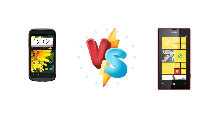 ZTE Blade III vs Nokia Lumia 520