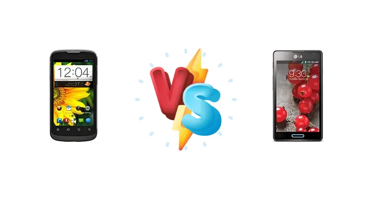 ZTE Blade III vs LG Optimus L7 II P710