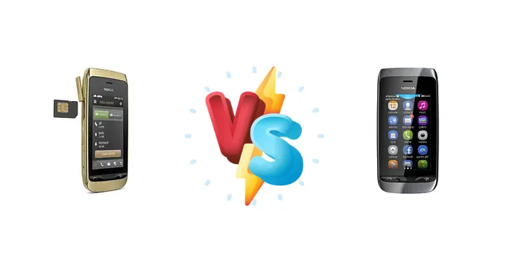 Nokia Asha 308 vs Nokia Asha 309