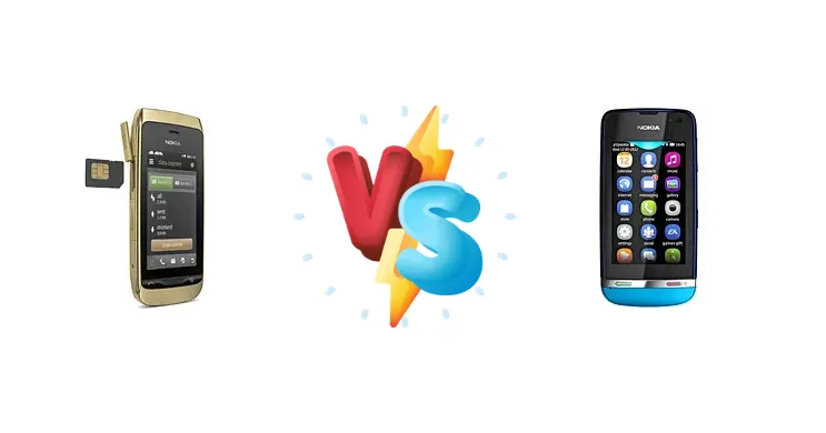 Nokia Asha 308 vs Nokia Asha 311