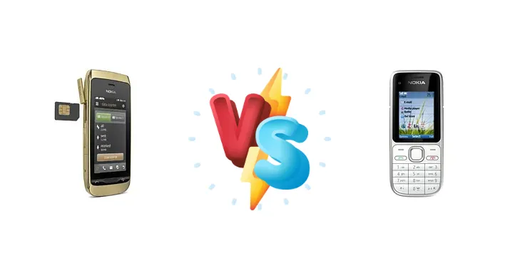 Nokia Asha 308 vs Nokia C2-01