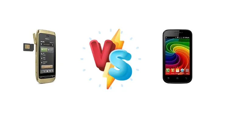 Nokia Asha 308 vs Micromax Bolt A35