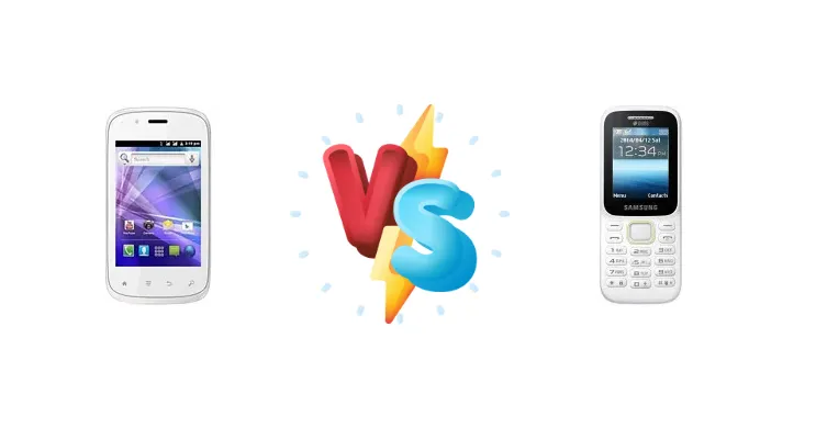 Spice Mi-349 Smart Flo Edge vs Samsung Guru Music 2