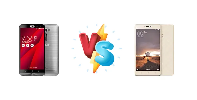 Asus Zenfone 2 Laser ZE600KL vs Xiaomi Mi 4s