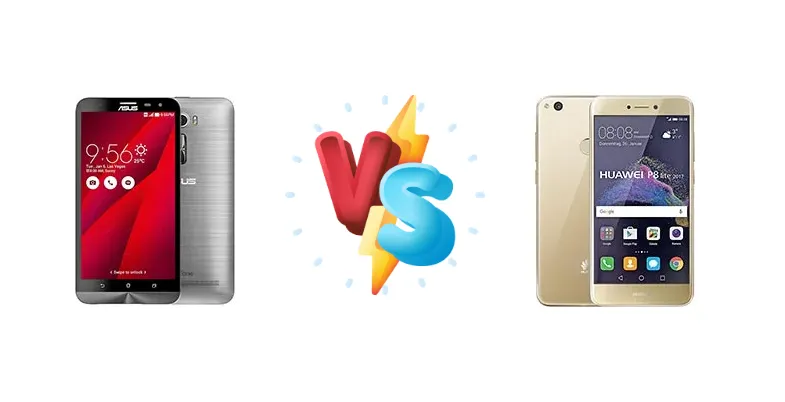 Asus Zenfone 2 Laser ZE600KL vs Huawei P8 Lite (2017)