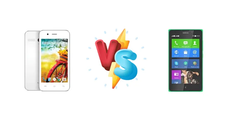 Lava Iris Atom vs Nokia XL
