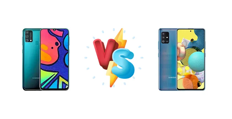 Samsung Galaxy F41 vs Samsung Galaxy A51 5G UW