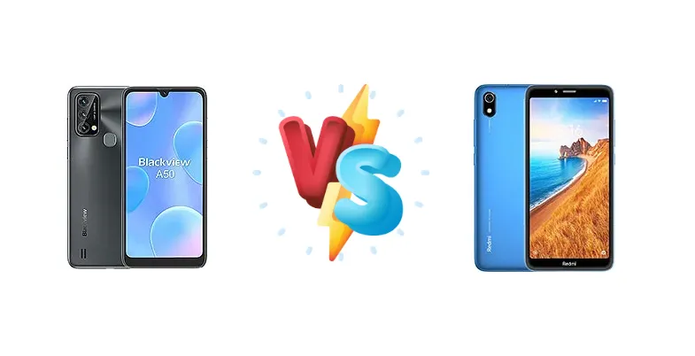 Blackview A50 vs Xiaomi Redmi 7A