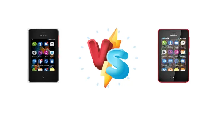 Nokia Asha 500 vs Nokia Asha 501