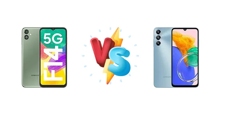 Samsung Galaxy F14 vs Samsung Galaxy M14 4G