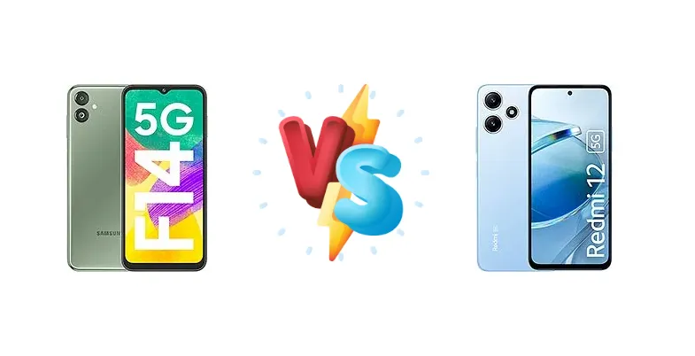 Samsung Galaxy F14 vs Xiaomi Redmi 12 5G