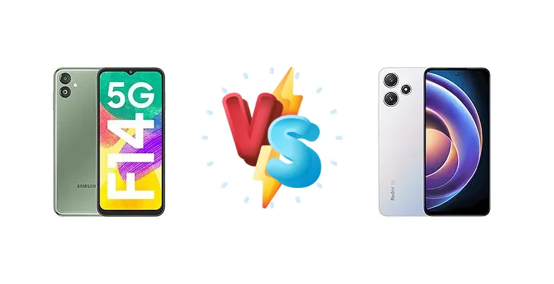 Samsung Galaxy F14 vs Xiaomi Redmi Note 12R