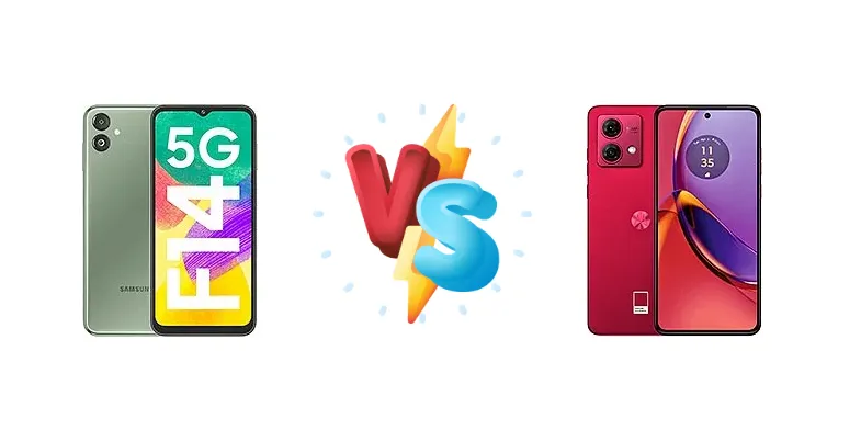 Samsung Galaxy F14 vs Motorola Moto G84