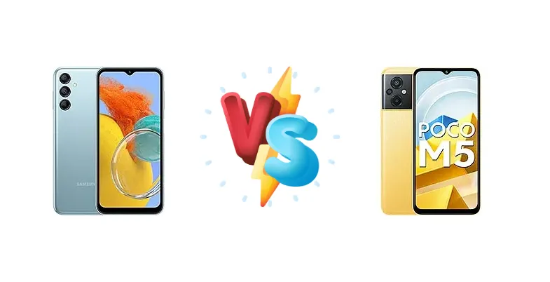 Samsung Galaxy M14 vs Xiaomi Poco M5