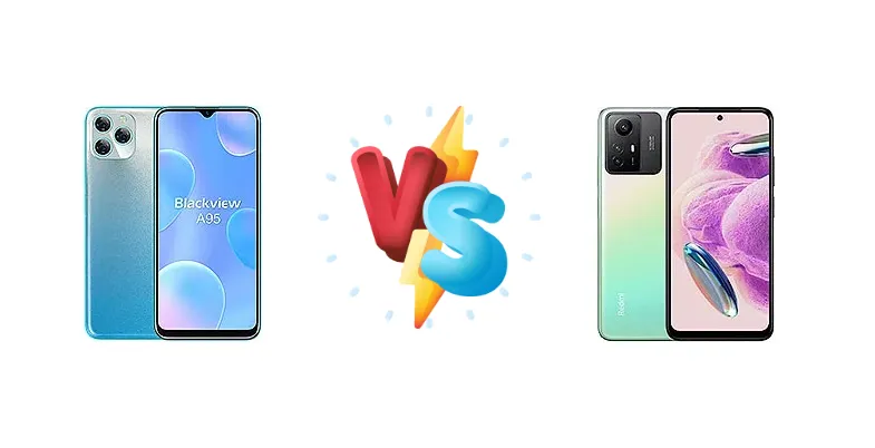 Blackview A95 vs Xiaomi Redmi Note 12S
