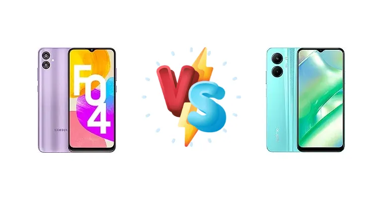 Samsung Galaxy F04 vs Realme C33 2023