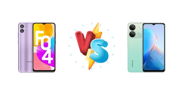 Samsung Galaxy F04 vs Infinix Smart 7 HD
