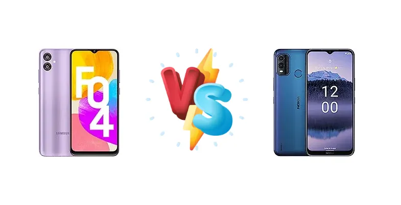 Samsung Galaxy F04 vs Nokia G11 Plus