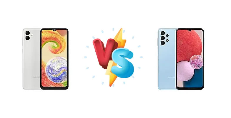 Samsung Galaxy A04 vs Samsung Galaxy A13 (SM-A137)