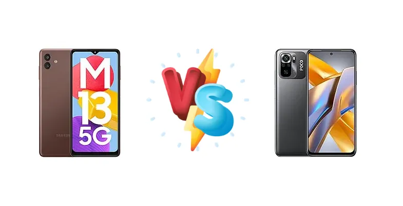 Samsung Galaxy M13 5G vs Xiaomi Poco M5s