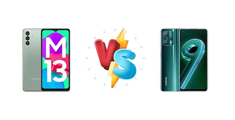 Samsung Galaxy M13 (India) vs Realme 9 Pro