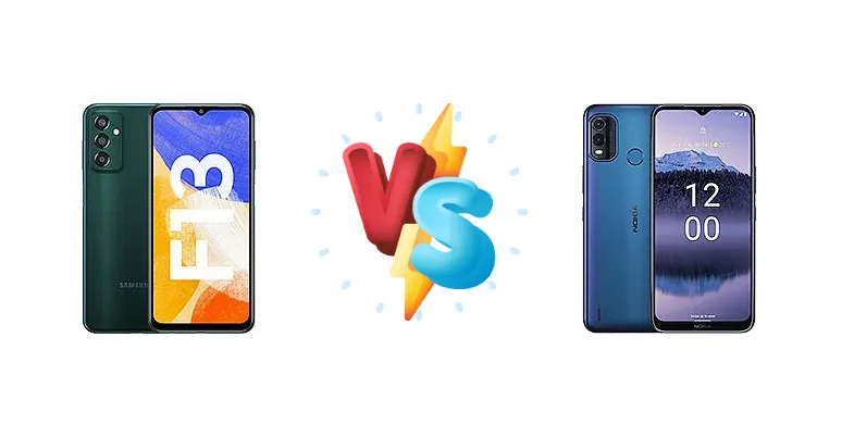 Samsung Galaxy F13 vs Nokia G11 Plus