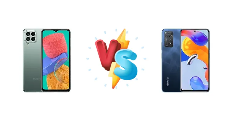 Samsung Galaxy M33 vs Xiaomi Redmi Note 11 Pro 5G