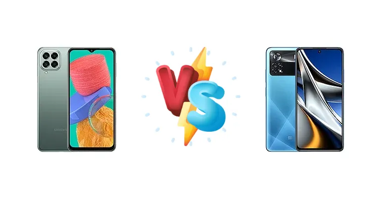 Samsung Galaxy M33 vs Xiaomi Poco X4 Pro 5G