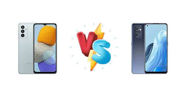 Samsung Galaxy M23 vs Oppo Reno7 5G