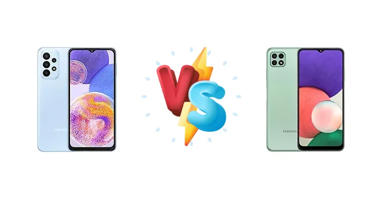 Samsung Galaxy A23 vs Samsung Galaxy A22 5G
