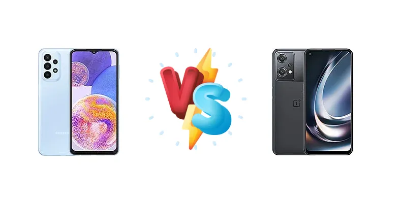 Samsung Galaxy A23 vs OnePlus Nord CE 2 Lite 5G
