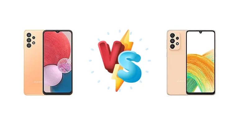 Samsung Galaxy A13 vs Samsung Galaxy A33 5G