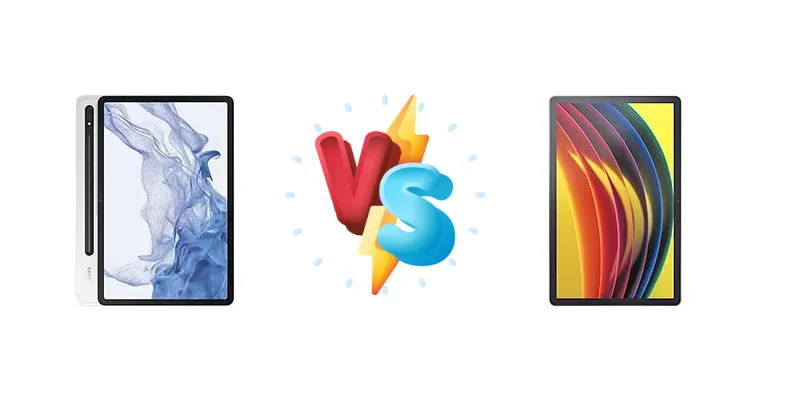 Samsung Galaxy Tab S8 vs Lenovo Tab P11 Plus