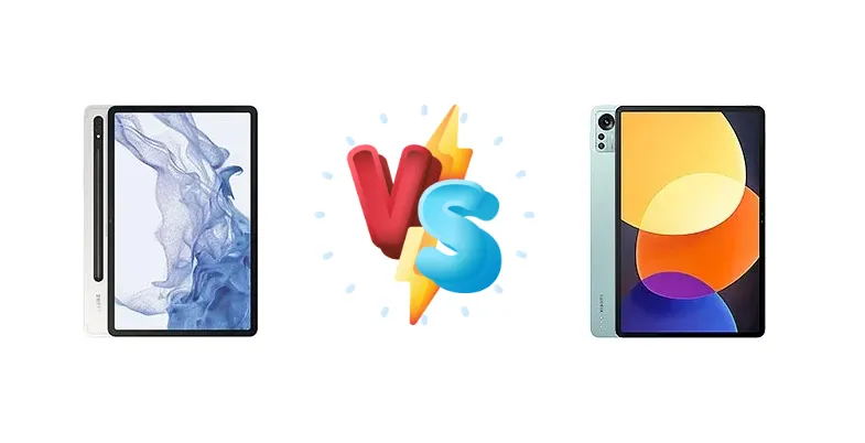 Samsung Galaxy Tab S8 vs Xiaomi Pad 5 Pro 12.4