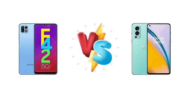 OnePlus Nord 2 5G vs Samsung Galaxy F42 5G: Dimensity Showdown