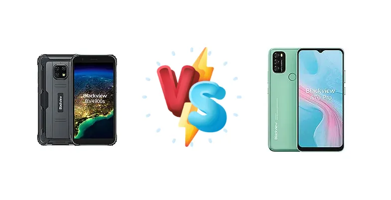 Blackview BV4900s vs Blackview A70 Pro