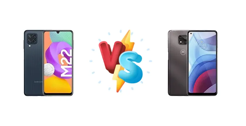 Samsung Galaxy M22 vs Motorola Moto G Power (2021)