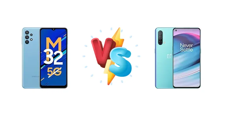 Samsung Galaxy M32 5G vs OnePlus Nord CE 5G