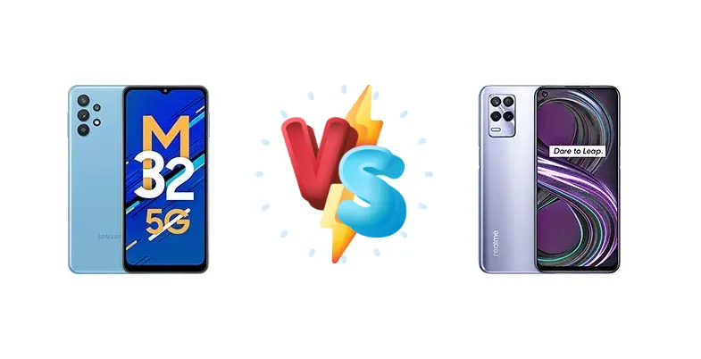 Samsung Galaxy M32 5G vs Realme 8s 5G