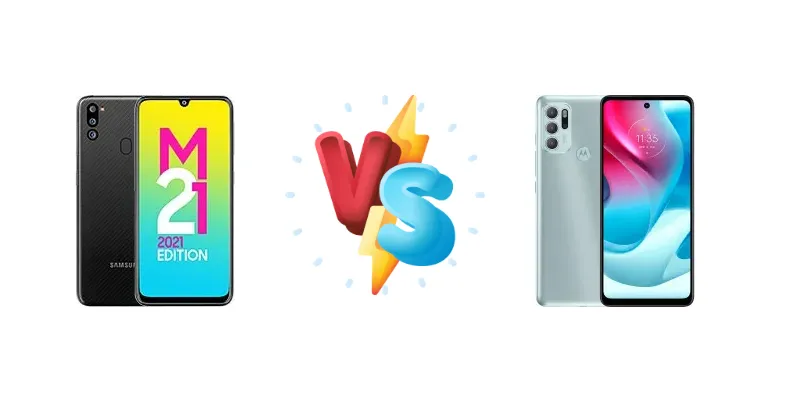 Samsung Galaxy M21 2021 vs Motorola Moto G60S