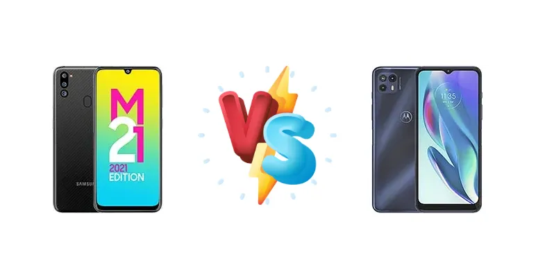 Samsung Galaxy M21 2021 vs Motorola Moto G50 5G