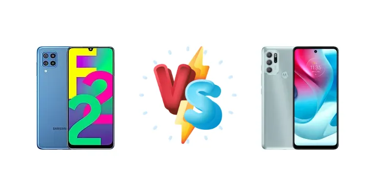 Samsung Galaxy F22 vs Motorola Moto G60S