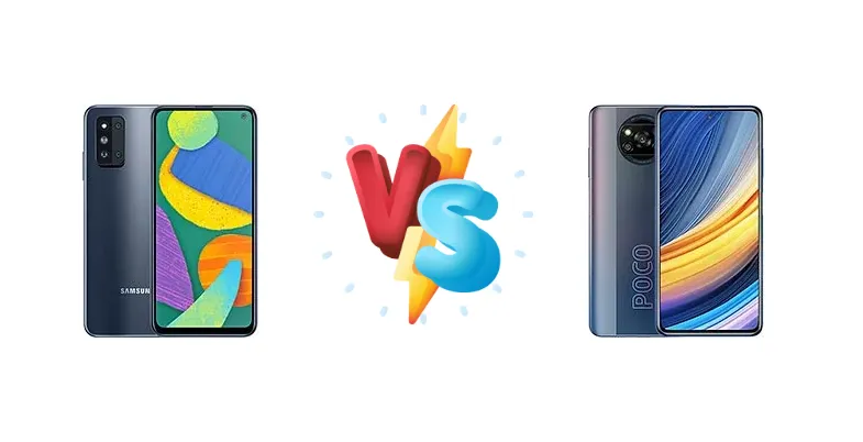 Samsung Galaxy F52 5G vs Xiaomi Poco X3 Pro