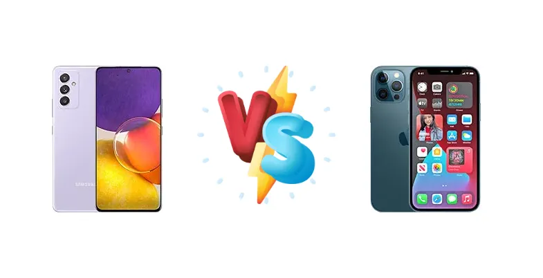 Samsung Galaxy Quantum 2 vs Apple iPhone 12 Pro Max