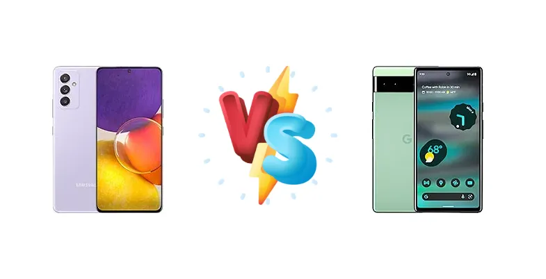 Samsung Galaxy Quantum 2 vs Google Pixel 6a